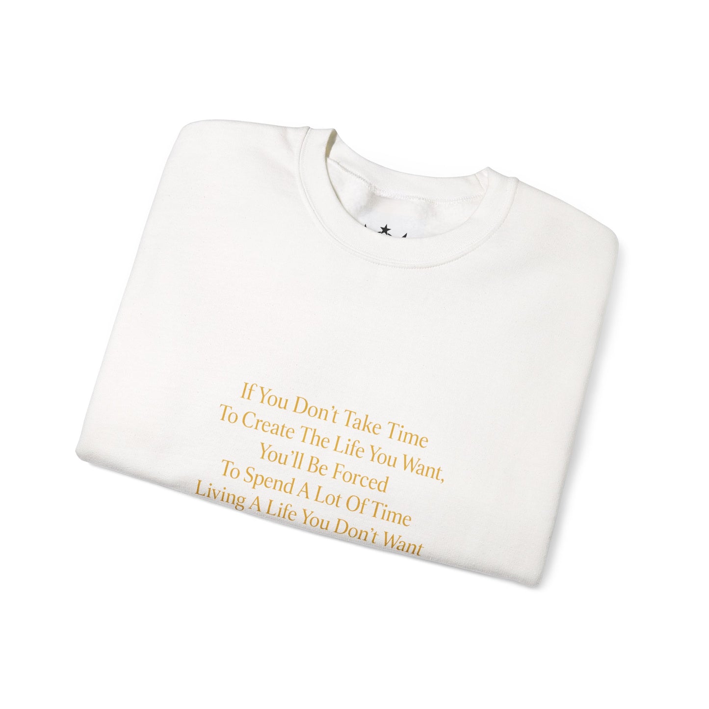 Inspirational Quote Crewneck Sweatshirt - Cozy Gift, Everyday Wear, Casual Style, Self-Care Reminder, Thoughtful Present