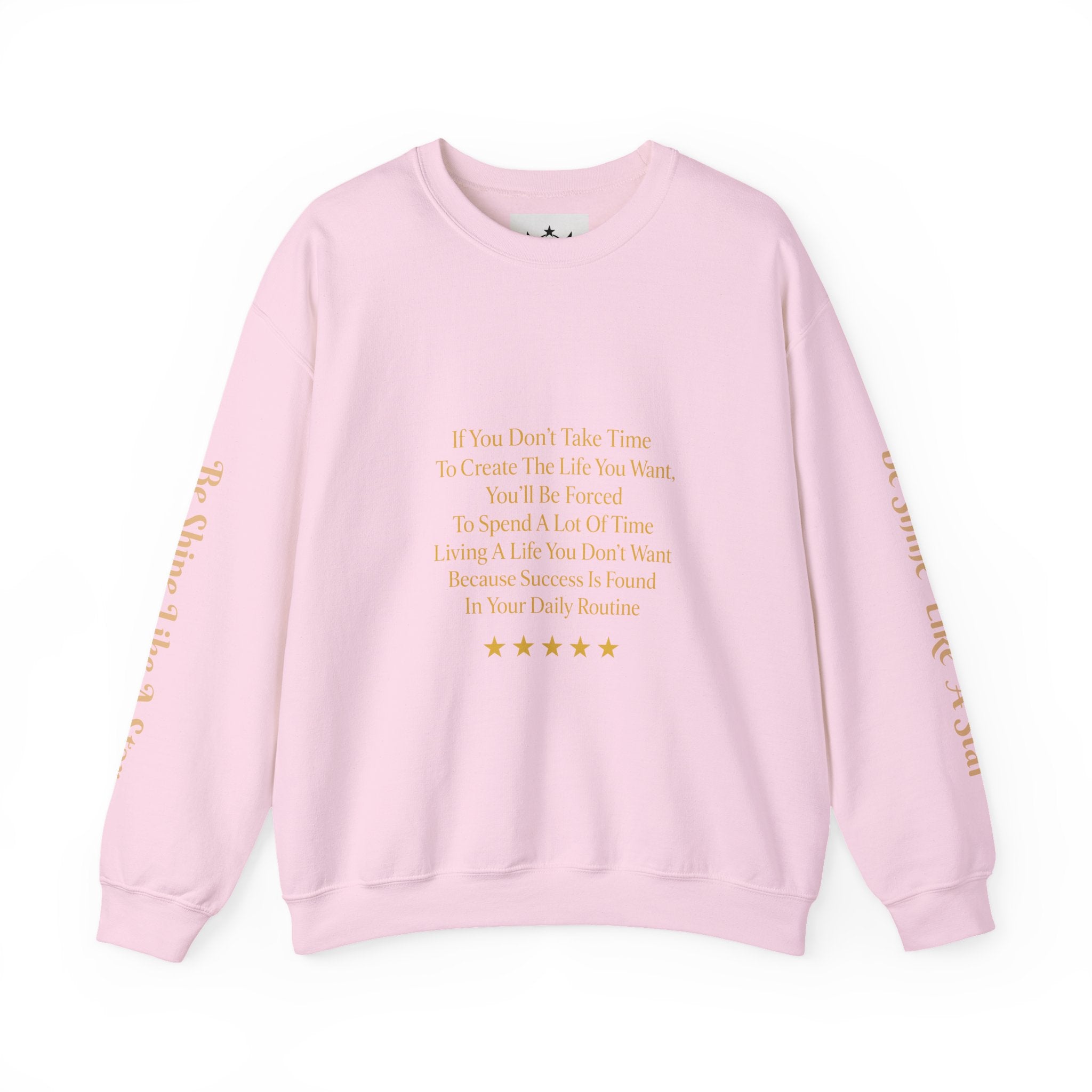 Inspirational Quote Crewneck Sweatshirt - Cozy Gift, Everyday Wear, Casual Style, Self-Care Reminder, Thoughtful Present