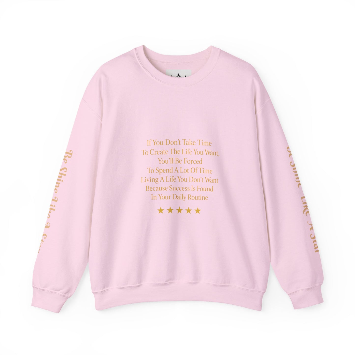Inspirational Quote Crewneck Sweatshirt - Cozy Gift, Everyday Wear, Casual Style, Self-Care Reminder, Thoughtful Present