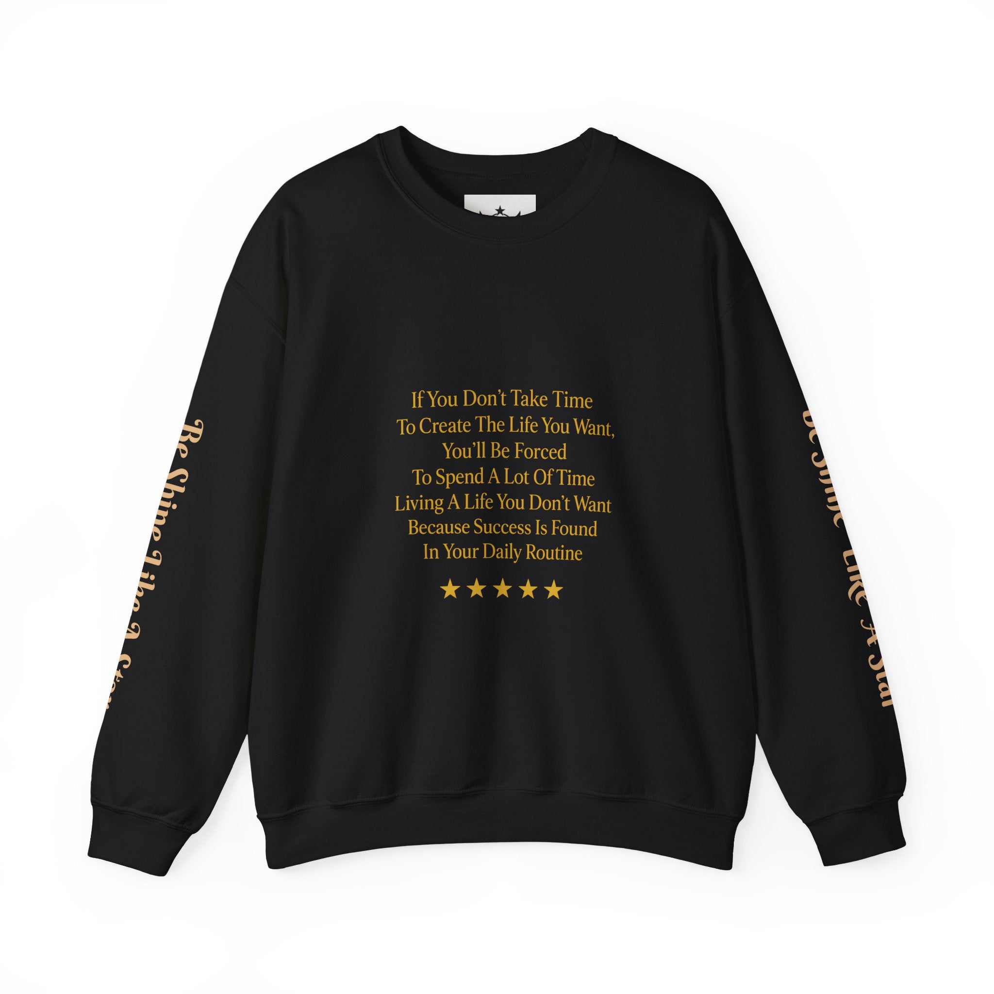 Inspirational Quote Crewneck Sweatshirt - Cozy Gift, Everyday Wear, Casual Style, Self-Care Reminder, Thoughtful Present