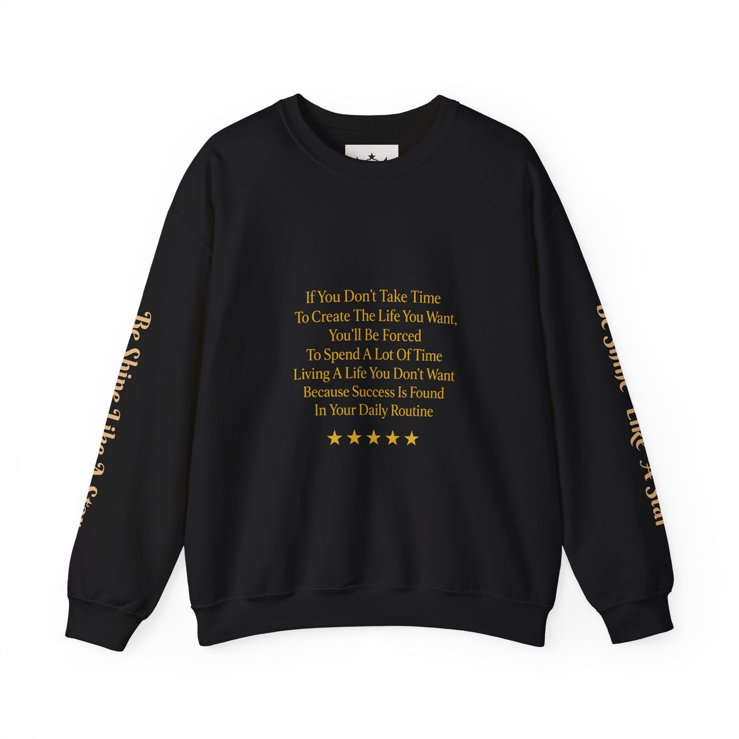 Inspirational Quote Crewneck Sweatshirt - Cozy Gift, Everyday Wear, Casual Style, Self-Care Reminder, Thoughtful Present