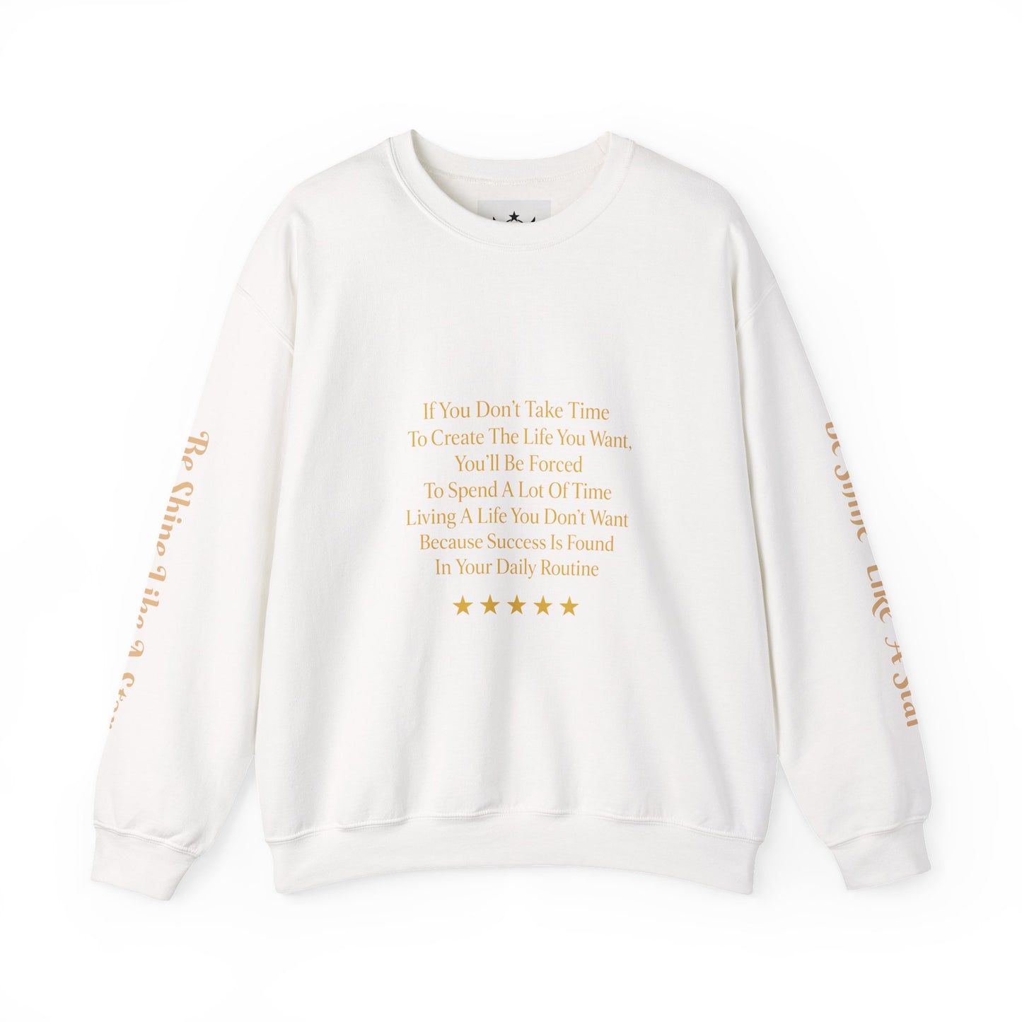 Inspirational Quote Crewneck Sweatshirt - Cozy Gift, Everyday Wear, Casual Style, Self-Care Reminder, Thoughtful Present