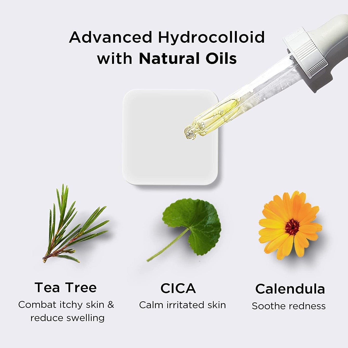 Acne Pimple Patches - 3 Packs- Hydrocolloid Treatment With Tea Tree Oil - Cruelty Free & Certified Vegan Acne Care Solution