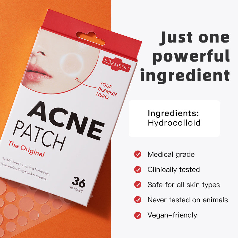 Acne Pimple Patches - 3 Packs- Hydrocolloid Treatment With Tea Tree Oil - Cruelty Free & Certified Vegan Acne Care Solution