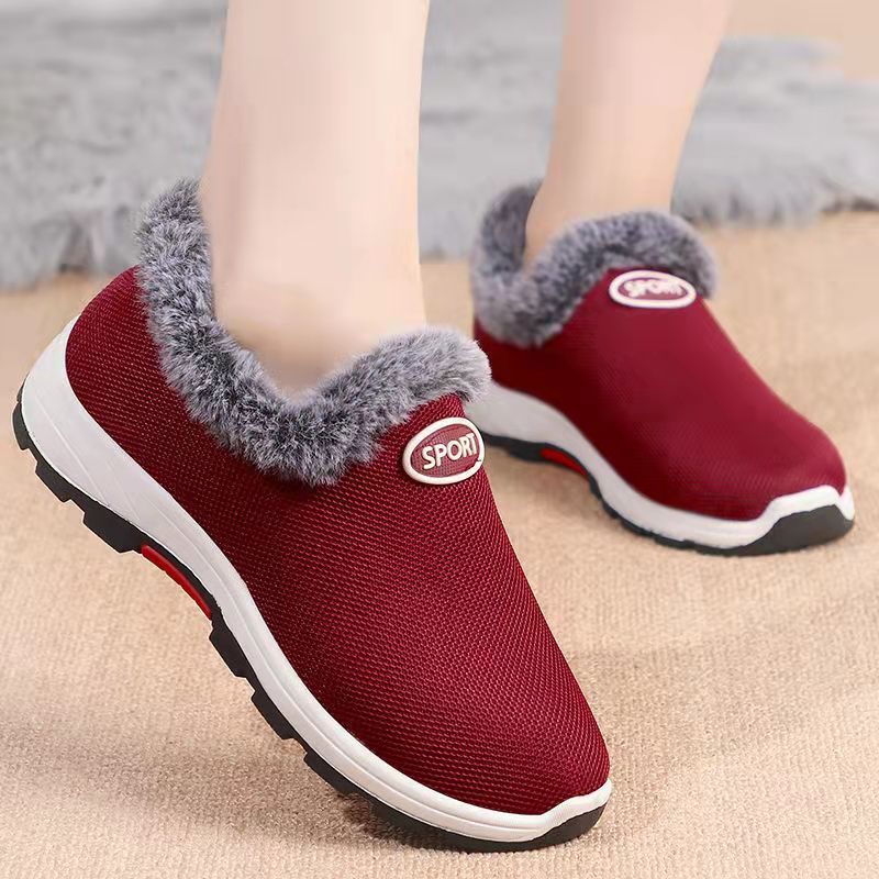 Women Wear Resistant Soft Soled Winter Cotton Shoes